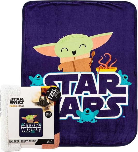 Star Wars Mandalorian Sherpa Throw