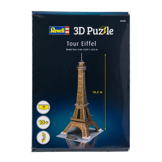 Revell Eiffel Tower 3D Puzzle Model Kit, 39-pc