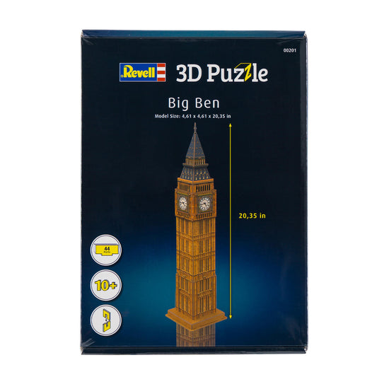 Revell Big Ben 3D Puzzle Model Kit, 44-pc