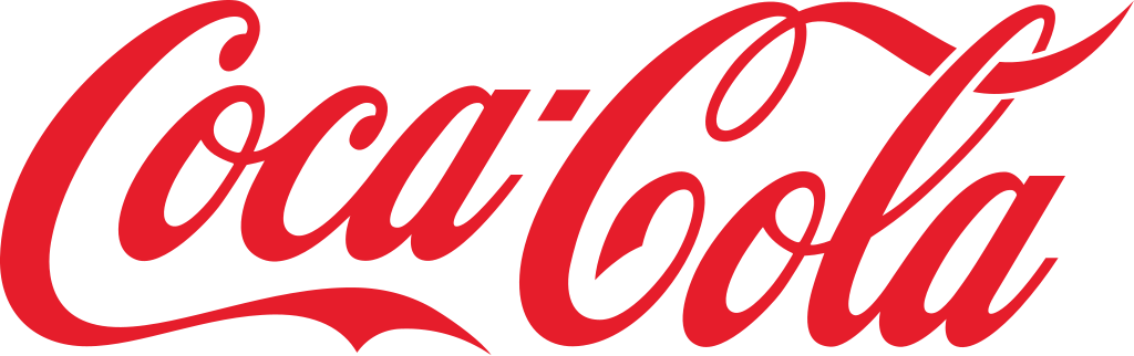 Coca-Cola logo in red